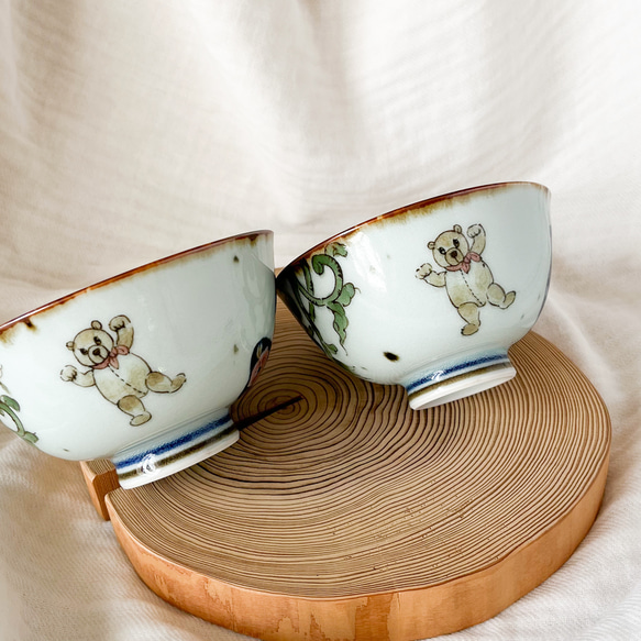 couple rice bowls. holiday season discount price 茶碗・めし碗 chico LOTTO 通販