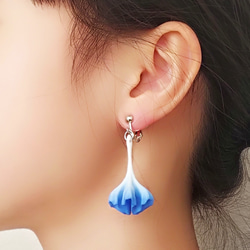 スカイブルー イヤリング・ノンホールピアス の人気通販｜Creema