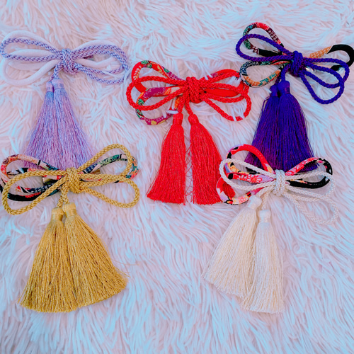 組紐☆成人式髪飾り☆御神輿☆パール☆お祭り髪飾り☆和装☆袴ヘア