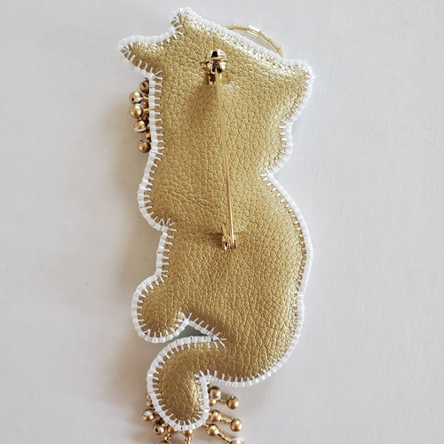 ⭐オーダー⭐完成品 龍さまのビーズ刺繍ブローチ ブローチ まりねま