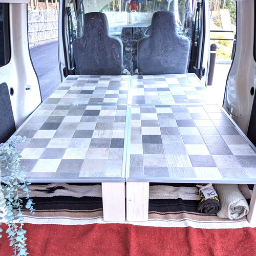 DIY】エブリイDA17V車中泊仕様！床下収納フラット化（完成編） | へいじつ