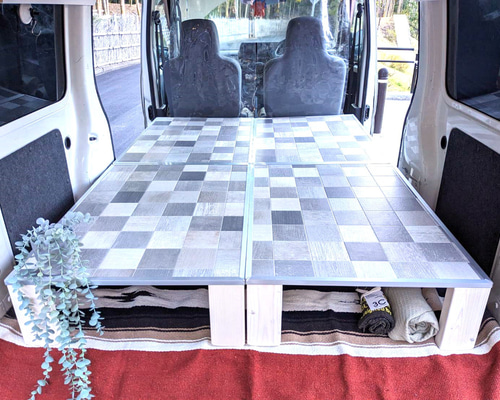 ハイゼット/アトレーワゴン　キャンピングカーキットフルフラット和室 ※浜松手渡し ハイゼット/アトレーワゴン キャンピングカーキットフルフラット和室