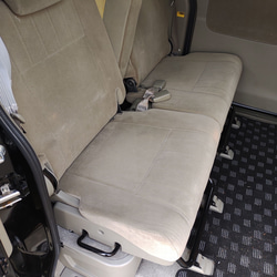 アトレーワゴン S321/S331G ベッドキット 脚は白塗装　お洒落　フラット 車中泊　軽キャン　女子　男子　ペット 5枚目の画像