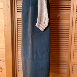 男女兼用　ウールのワイドパンツ　着物リメイク 3枚目の画像