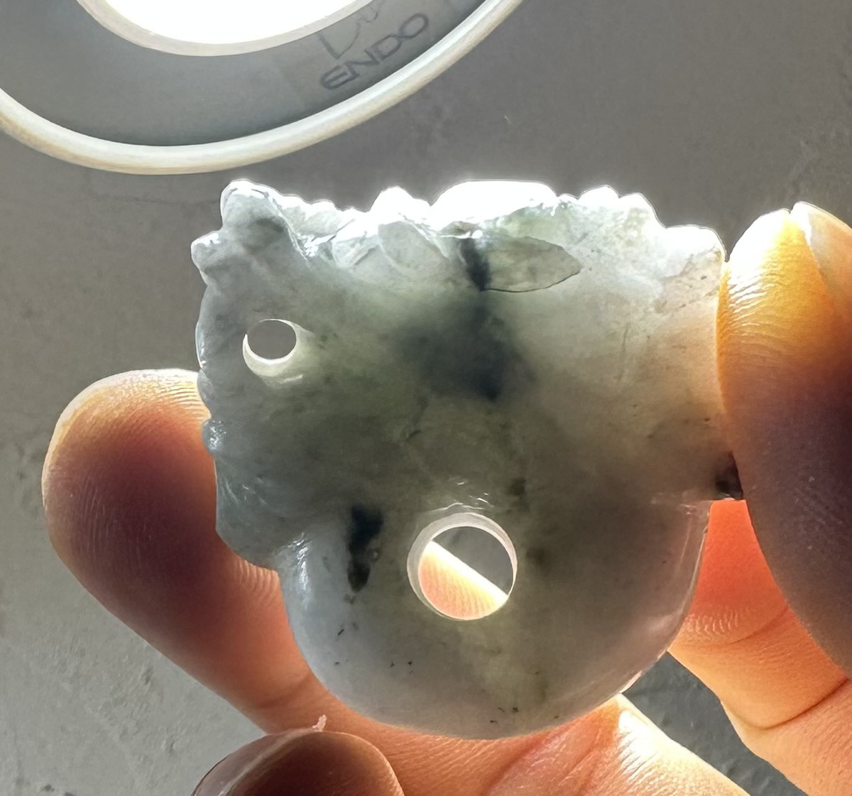 龍神舞祭　龍王勾玉　糸魚川産最上級ロウカン白翡翠