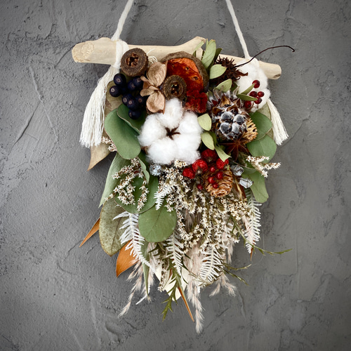 ドライフラワータペストリー ドライフラワー タペストリー | BIRDIE botanical design