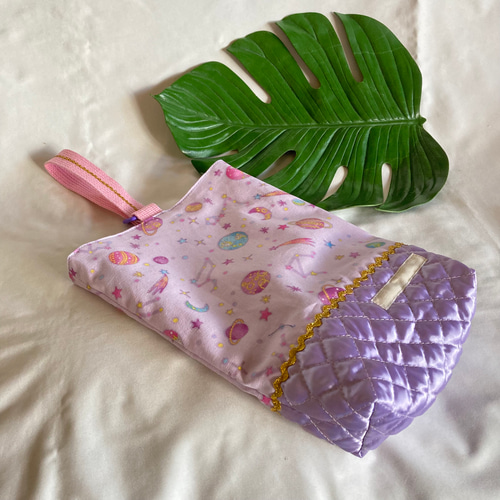 オーダーOK】入園入学シューズケース上履き袋リバーシブル☆33きらきら