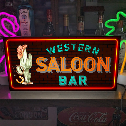 Lサイズ】ウエスタン カウボウイ カントリー 西部劇 サルーン BAR