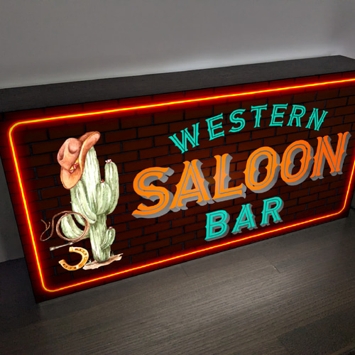 Lサイズ】ウエスタン カウボウイ カントリー 西部劇 サルーン BAR