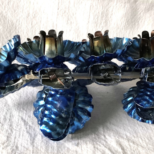 値下げ中☆彡レア＊Jie Gantofta＊青いキャンドルホルダー＊美品 深く澄みきった青のキャンドルホルダー ～Jie Gantofta