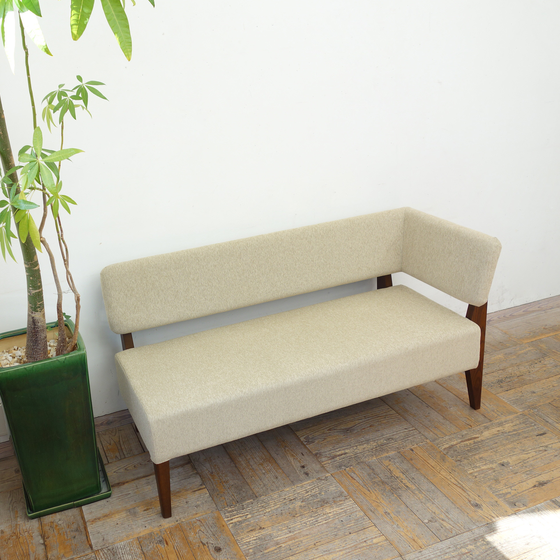 2.5s Standard sofa-L (左)（BR×ANキャメル）※サイズ変更W1433 H770 SH430