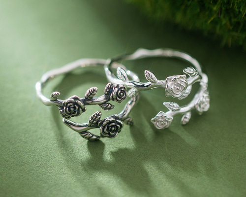 シルバーホース silverhorseシルバー925 フラワーデザインリング シルバーホース silverhorseシルバー925 フラワーデザインリング