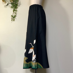 着物リメイク　留袖マーメイドフレアスカート 10枚目の画像
