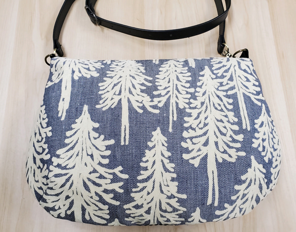 ミナペルホネン ハンドメイド ショルダーバッグ 冷たく 