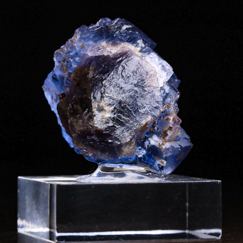 蛍石】ハイクリア ブルーコアフローライト【ヤオガンシャン】 蛍石