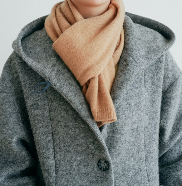 軽やかに 　ふんわり暖かいウールコート　ロングコート　231113-1 軽やかに 　ふんわり暖かいウールコート　ロングコート　231113