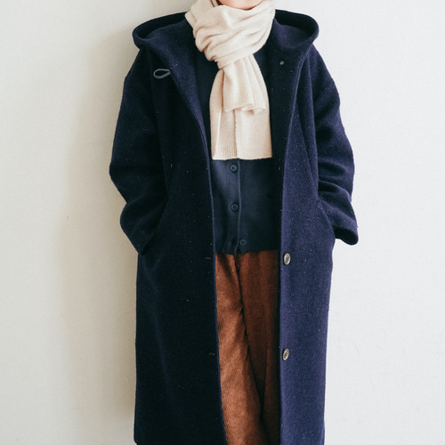 軽やかに ふんわり暖かいウールコート ロングコート 231113-2 コート