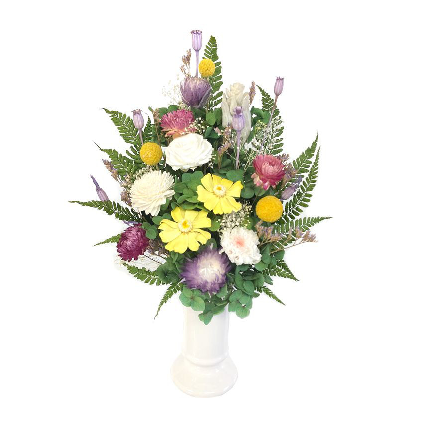 仏花　枯れないお供え花　プリザーブドフラワー