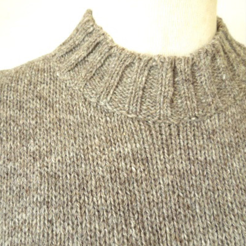 bighug カプチーニャロングベスト○ベージュ ニット・セーター