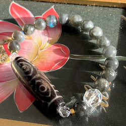 開光☆如意蓮花天珠 ブレスレット dzi ＊ ΚΑйON ＊ 通販 13320930