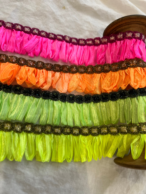 【50cm起】RCP-01401 蕾絲花邊絲帶 絲帶材質 流蘇 蕾絲材質 編織帶 第1張的照片
