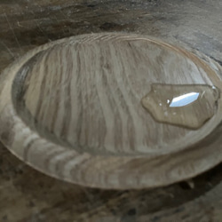 ホワイトアッシュ　木の皿 2枚目の画像