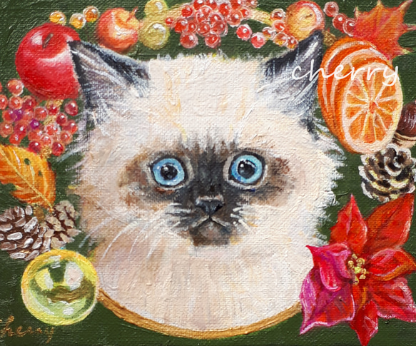 猫と冬の雑貨 3枚目の画像