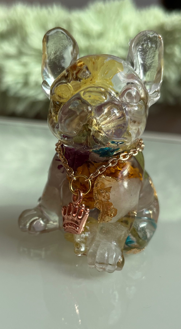 ハーフカラーローズのオルゴナイト 3点セット