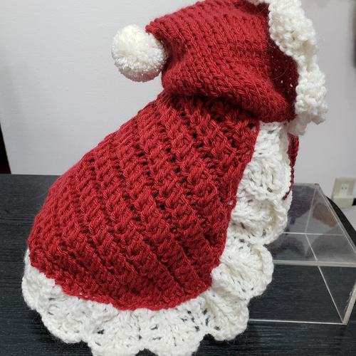 ウィズワン クリスマス ケープ 犬服 イベント ハンドメイド