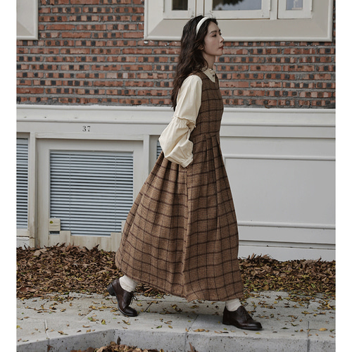 2 ファッション ts(s) チェック柄オーバーオール