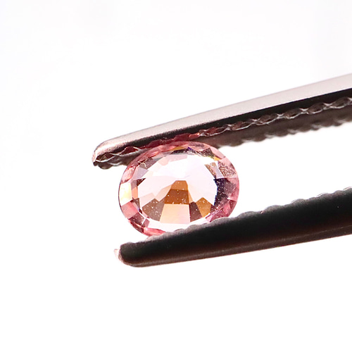 非加熱 パパラチア サファイア ルース GIA鑑別付き 0.21ct 宝石 GEM 
