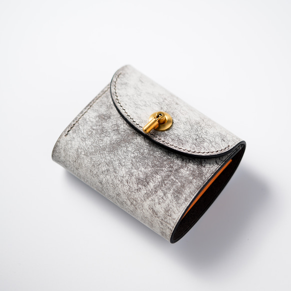 flap mini wallet [ MARGOT FOG / Topo ] オコシ金具 ver. ミニ財布 MARGOT FOG Topo