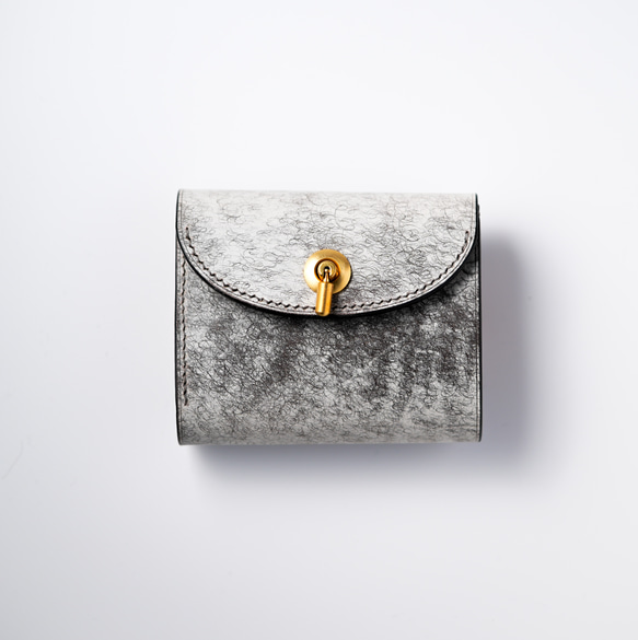 flap mini wallet [ MARGOT FOG / Topo ] オコシ金具 ver. ミニ財布 MARGOT FOG Topo