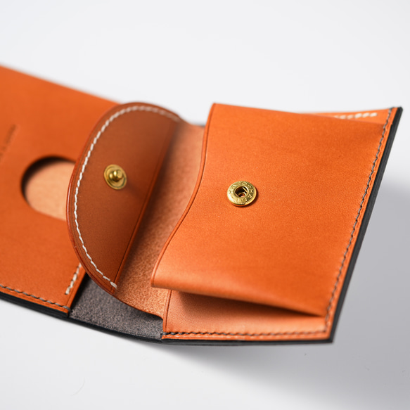 flap mini wallet [ MARGOT FOG / Topo ] オコシ金具 ver. ミニ財布 MARGOT FOG Topo