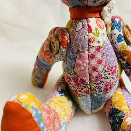 KARIKORICK BEAR パッチワークキルトのくまさん ぬいぐるみ
