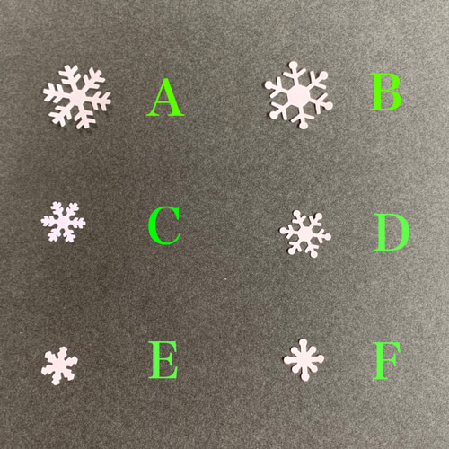 クラフトパンチ 雪の結晶 その他素材 ls-xxx- 通販 16901080｜Creema