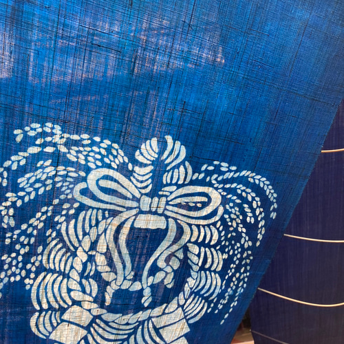 藍染 しめ縄飾り 暖簾 その他インテリア雑貨 すずなが 通販 16901137