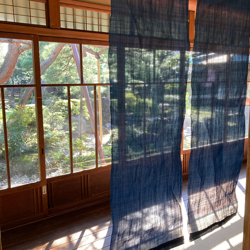正藍染　正月飾り　単体　藍染め 正藍染 正月飾り 暖簾 その他アート すずなが 通販 16901137