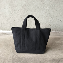 simple tote クロ 1枚目の画像