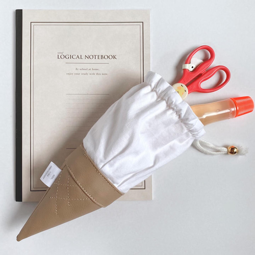 ソフトクリーム巾着ポーチ 巾着袋 AOUI. (アウィ) 通販 16901466