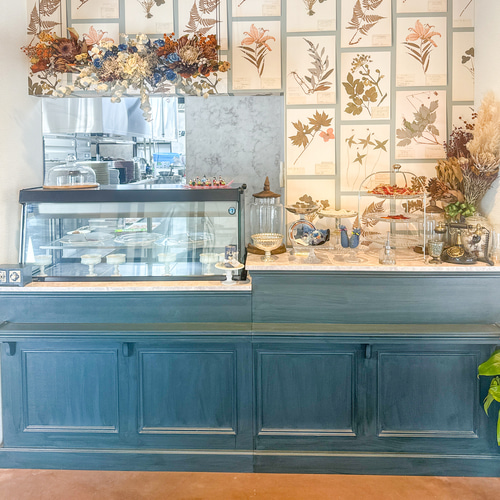アイアン　鉄　店舗什器　カウンターセット　アパレル　カフェ　ビンテージ フランスアンティーク ヴィンテージ アールデコ 店舗什器