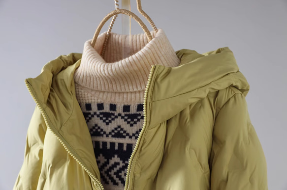 【全4色】冬 90%ダウンジャケット　カジュアルな軽い 厚手のコート　防風ジャケット 6枚目の画像