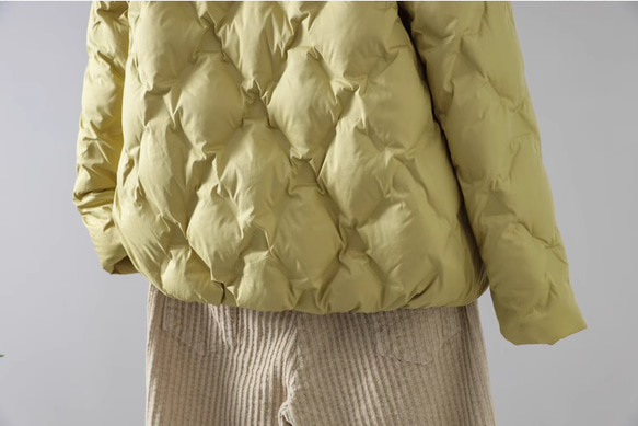 【全4色】冬 90%ダウンジャケット　カジュアルな軽い 厚手のコート　防風ジャケット 16枚目の画像