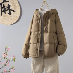 【全5色】冬 90%ダウンジャケット　カジュアルな軽い 厚手のコート　防風ジャケット 1枚目の画像