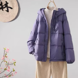 【全5色】冬 90%ダウンジャケット　カジュアルな軽い 厚手のコート　防風ジャケット 2枚目の画像