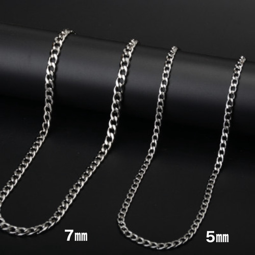 喜平　ネックレス　シルバー　チタン　60センチ 98baa753d89b0c713b6256e3bcfefb