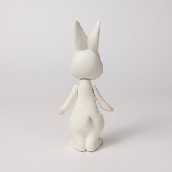 Rabbit Bisque doll ビスクドール　うさぎ　人形　ミニョネット 4枚目の画像