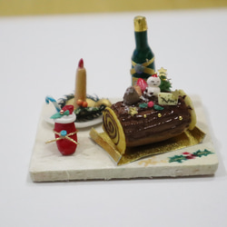 メリークリスマス・チョコレートケーキ・ミニブーツ・ワインセット 1枚目の画像