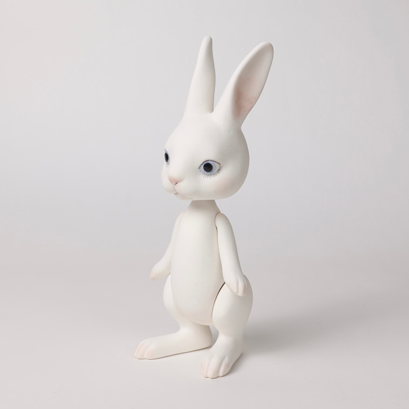 Rabbit Bisque doll ビスクドール　うさぎ　人形 2枚目の画像