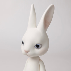 Rabbit Bisque doll ビスクドール　うさぎ　人形 6枚目の画像